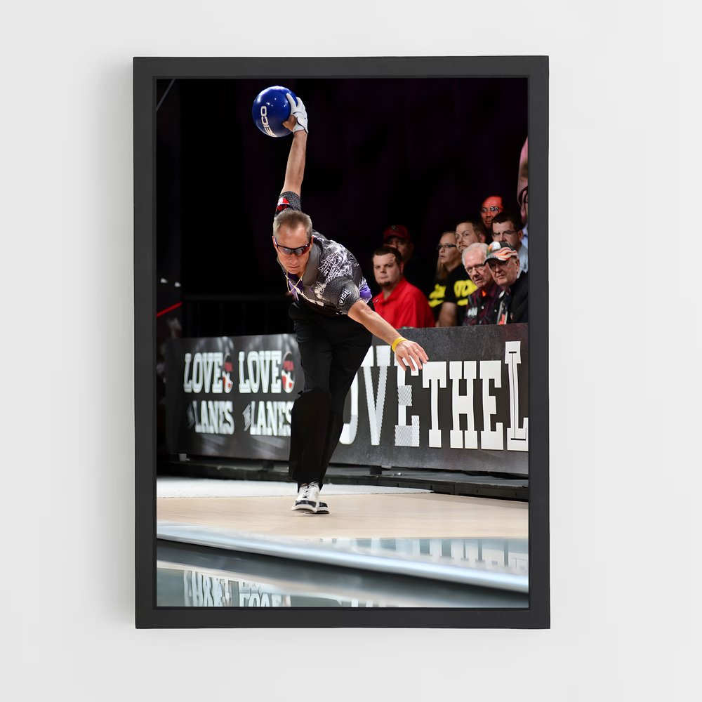 Poster Pete weber – affiche Bowling (vue 2)